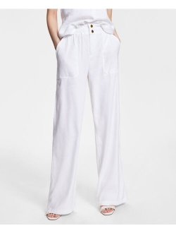 I.N.C. INTERNATIONAL CONCEPTS Petite Paperbag-Waist Pants, Created for Macy's