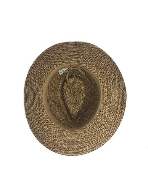 Wallaroo Hat Company Womens Sedona Fedora UPF 50+, Aztec Flair, Designed in Australia.