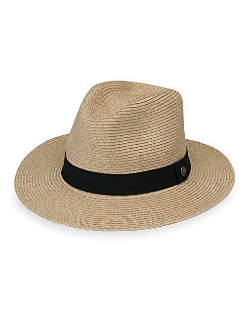 Wallaroo Hat Company Men's Palm Beach Hat - UPF 50+ 2 3/4" Brim Polyester Braid Adjustable Fit