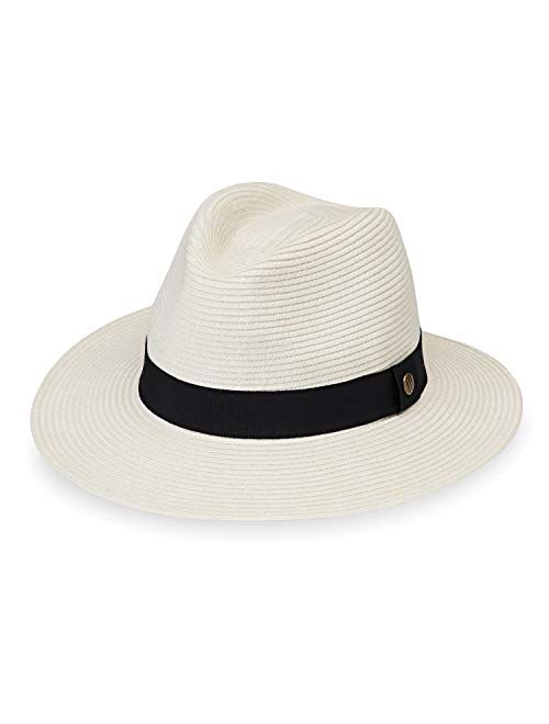 Wallaroo Hat Company Men's Palm Beach Hat - UPF 50+ 2 3/4" Brim Polyester Braid Adjustable Fit