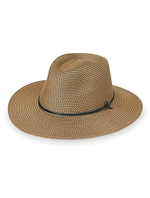 Wallaroo Hat Company Mens Logan Fedora UPF 50+, Fedora, Adjustable, Packable, Ready for Adventure, Designed in Australia