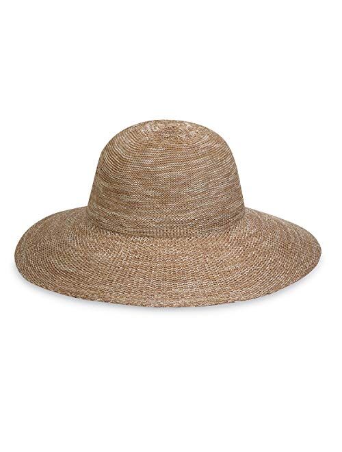 Wallaroo Hat Company Womens Victoria Diva Sun Hat UPF 50+, Packable for Every Day, Designed in Australia.