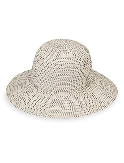 Womens Petite Scrunchie Sun Hat UPF 50 , Packable for Every Day, Designed in Australia.