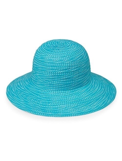 Womens Petite Scrunchie Sun Hat UPF 50 , Packable for Every Day, Designed in Australia.