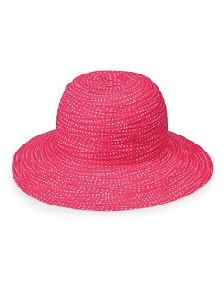 Womens Petite Scrunchie Sun Hat UPF 50 , Packable for Every Day, Designed in Australia.