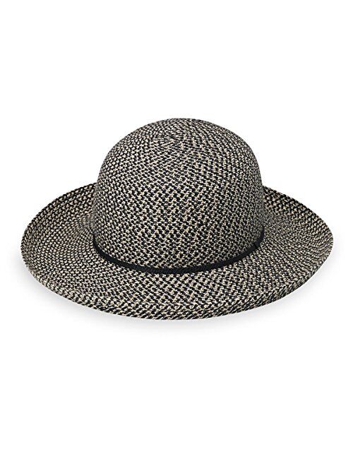 Wallaroo Hat Company Womens Amelia Sun Hat UPF 50+, Lightweight, Packable, Modern Style, Designed in Australia