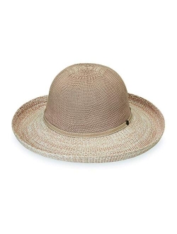 Womens Victoria Two-Toned Sun Hat UPF 50 , Packable, Adjustable, Modern Style, Designed in Australia