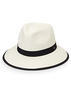 Womens Petite Gabi Fedora UPF 50  Lightweight Adjustable Packable Extra Small