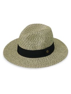 Womens Josie Fedora UPF 50  Lightweight Adjustable Packable Travel Friendly