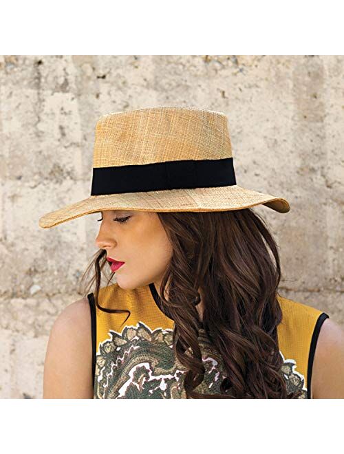 Wallaroo Hat Company Womens Morgan Fedora UPF 50+, Modern Style, Designed in Australia.