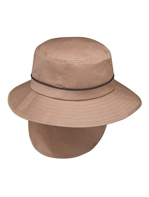 Wallaroo Hat Company Shelton Sun Hat UPF 50+, Unisex, Neck Cape, Ready for Adventure, Designed in Australia