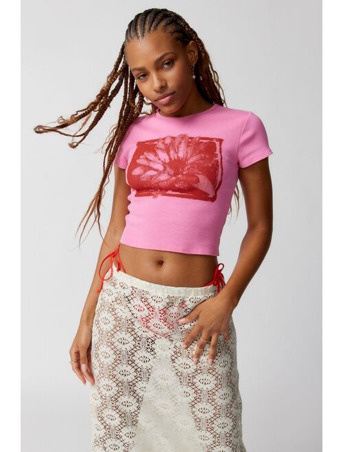 Urban Outfitters UO Lotus Perfect Baby Tee