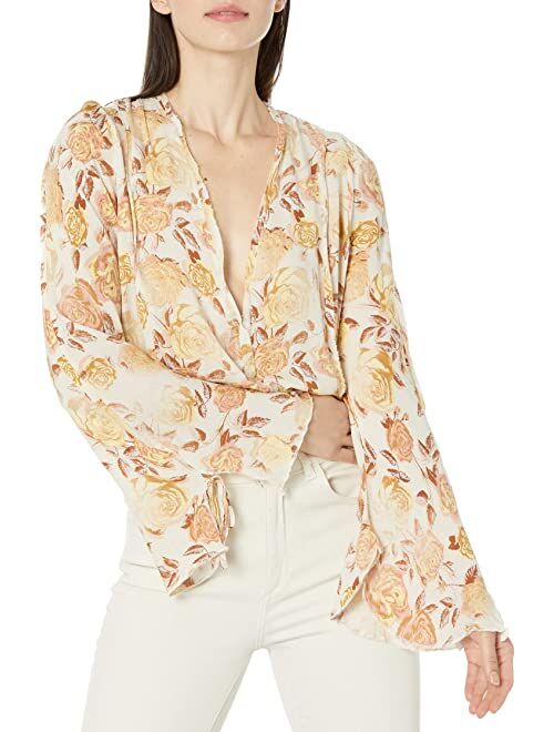 Free People Everything's Rosy Bodysuit