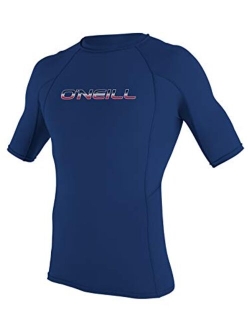 Wetsuits O'Neill Men's Basic Skins UPF 50  Short Sleeve Rash Guard