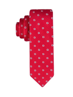 Boys On Board Square Neat Grid Tie