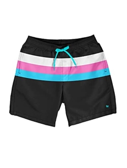 Men's Swim Trunks - 7 inch Inseam Classic Fit Swimming Trunks for Men for Beach, Pool Parties, and Summer