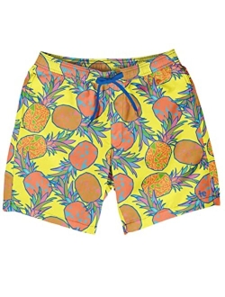 Men's Swim Trunks - 7 inch Inseam Classic Fit Swimming Trunks for Men for Beach, Pool Parties, and Summer