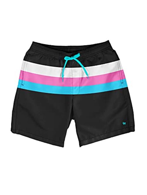 Tipsy Elves Men's Swim Trunks - 7 inch Inseam Classic Fit Swimming Trunks for Men for Beach, Pool Parties, and Summer