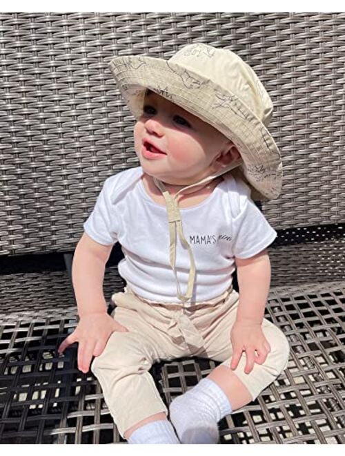 Furtalk Baby Sun Hat for Boy Girl Toddler Summer Bucket Hats Kids UPF 50 Sun Protection Beach Hat