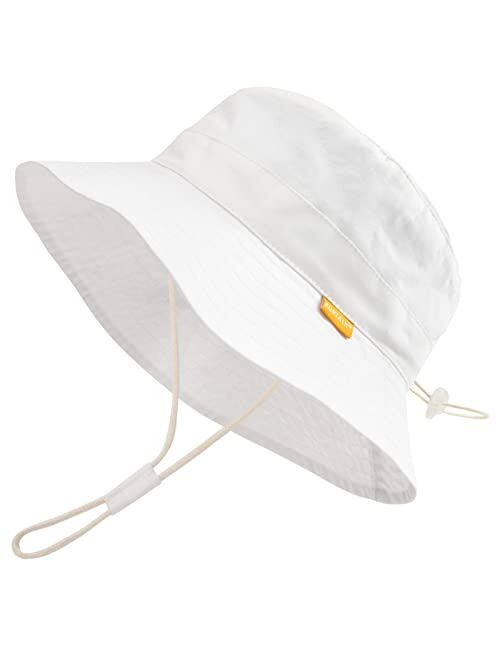 Furtalk Baby Sun Hat for Boy Girl Toddler Summer Bucket Hats Kids UPF 50 Sun Protection Beach Hat