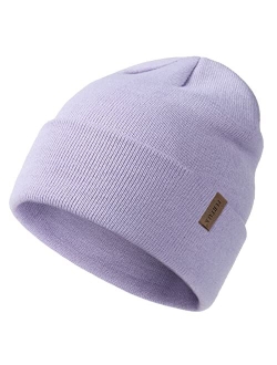 Beanie for Men Women Cuffed Plain Skull Hat Unisex Winter Knit Cap Men and Womens Beanie