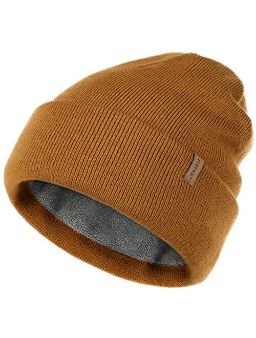 FURTALK Beanie Hats for Women Men Fleece Lined Winter Hats Soft Warm Womens Beanies for Winter