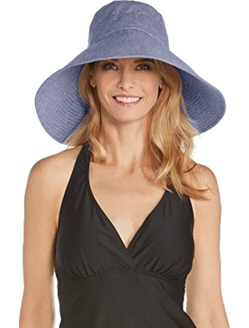 Coolibar UPF 50+ Women's Brittany Beach Hat - Sun Protective