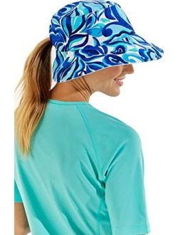 UPF 50  Women's Ariel Reversible Pool Hat - Sun Protective