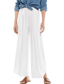 UPF 50  Women's Lynsu Wide Leg Pants - Sun Protective