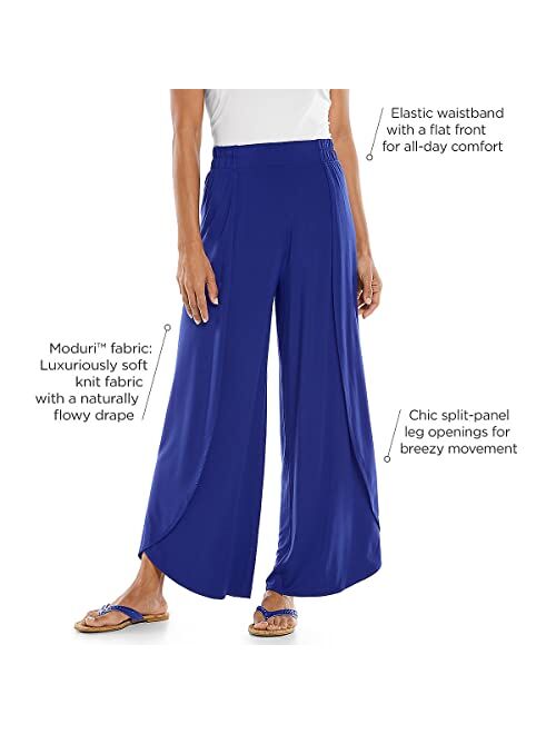 Coolibar UPF 50+ Women's Lynsu Wide Leg Pants - Sun Protective