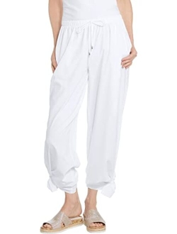 UPF 50  Women's Petra Wide Leg Pants - Sun Protective