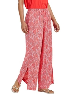 UPF 50  Women's Petra Wide Leg Pants - Sun Protective