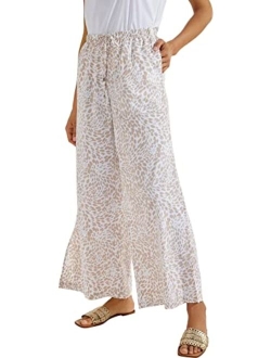 UPF 50  Women's Petra Wide Leg Pants - Sun Protective