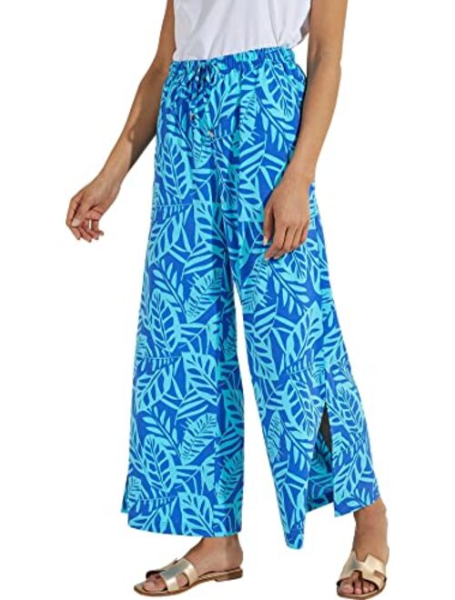 Coolibar UPF 50+ Women's Petra Wide Leg Pants - Sun Protective