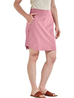 UPF 50  Women's Pisa Travel Skort - Sun Protective