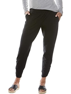 UPF 50  Women's Cafe Ruche Pants - Sun Protective