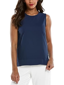 UPF 50  Women's St. Tropez Swing Tank Top - Sun Protective