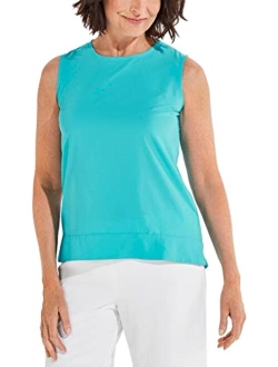 UPF 50  Women's St. Tropez Swing Tank Top - Sun Protective