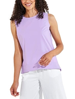 UPF 50  Women's St. Tropez Swing Tank Top - Sun Protective