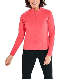 UPF 50  Women's Freestyle Long Sleeve Rash Guard - Sun Protective