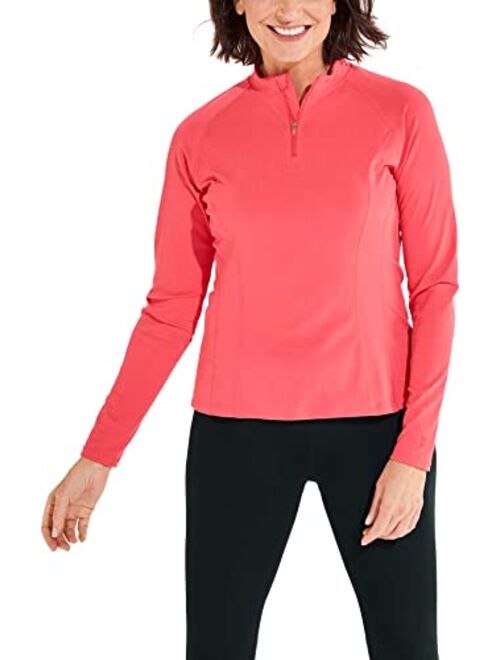 Coolibar UPF 50+ Women's Freestyle Long Sleeve Rash Guard - Sun Protective