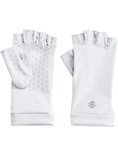 Coolibar UPF 50+ Men's Women's Ouray UV Fingerless Sun Gloves - Sun Protective