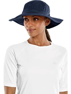 UPF 50  Women's Brighton Chlorine Resistant Bucket Hat - Sun Protective