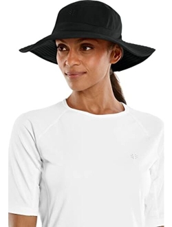 UPF 50  Women's Brighton Chlorine Resistant Bucket Hat - Sun Protective