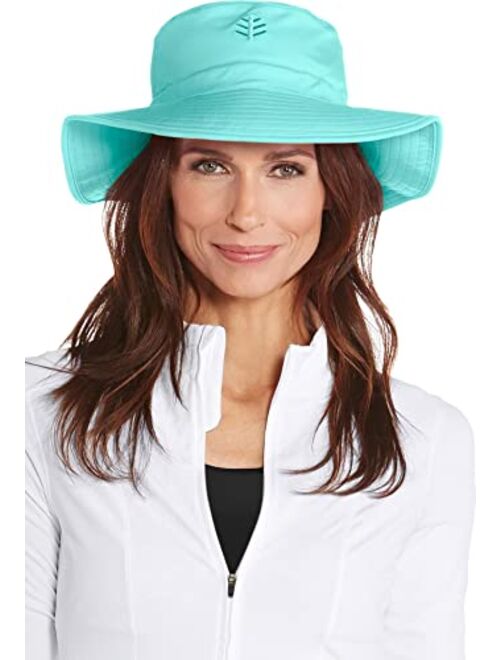 Coolibar UPF 50+ Women's Brighton Chlorine Resistant Bucket Hat - Sun Protective