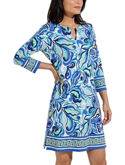 UPF 50  Women's Oceanside Tunic Dress - Sun Protective