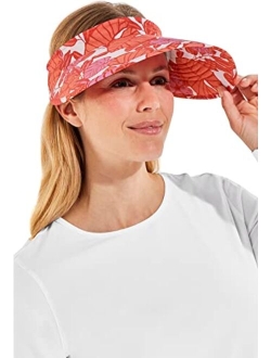 UPF 50  Women's Bel Aire Zip-Off Sun Visor - Sun Protective