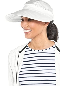 UPF 50  Women's Bel Aire Zip-Off Sun Visor - Sun Protective