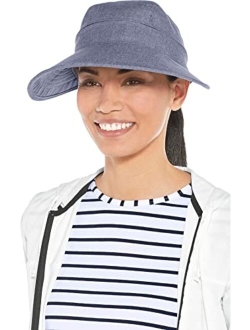 UPF 50  Women's Bel Aire Zip-Off Sun Visor - Sun Protective