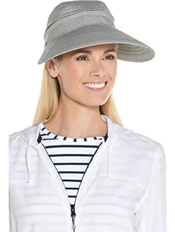 UPF 50  Women's Bel Aire Zip-Off Sun Visor - Sun Protective